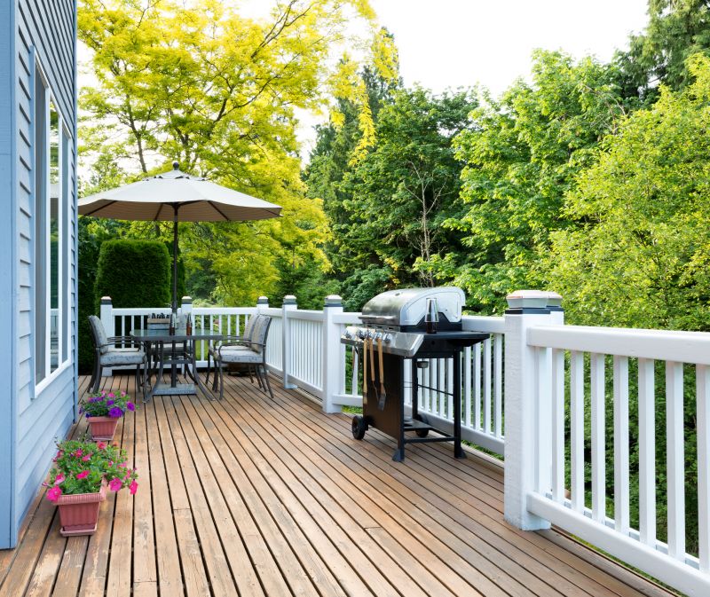 Deck Railing Installation in Conroe, TX