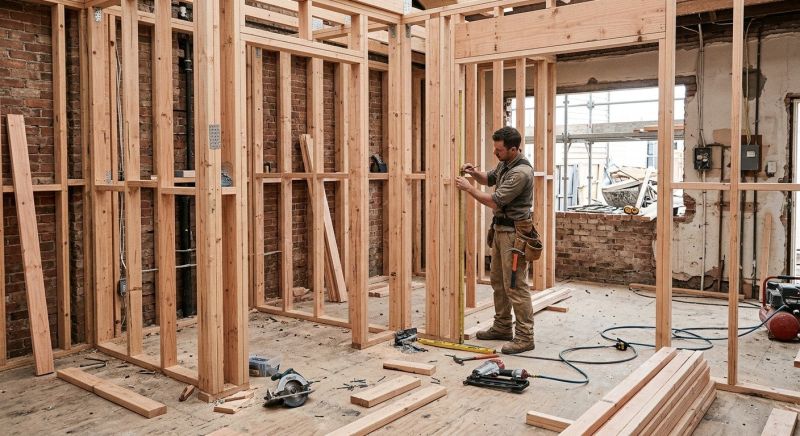 Home Renovation Framing in Wilmington, NC