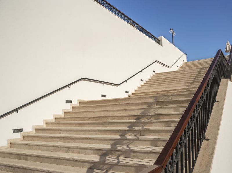 Curved Staircase Installation in Olathe, KS