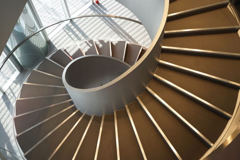 Curved Staircase Installation in Alpharetta, GA