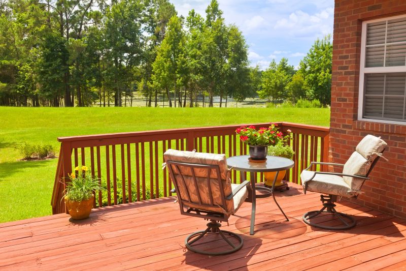 Deck Railing Installation in Conroe, TX
