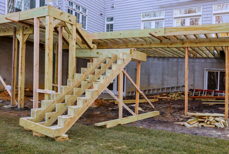Front Deck Construction in Worcester, MA