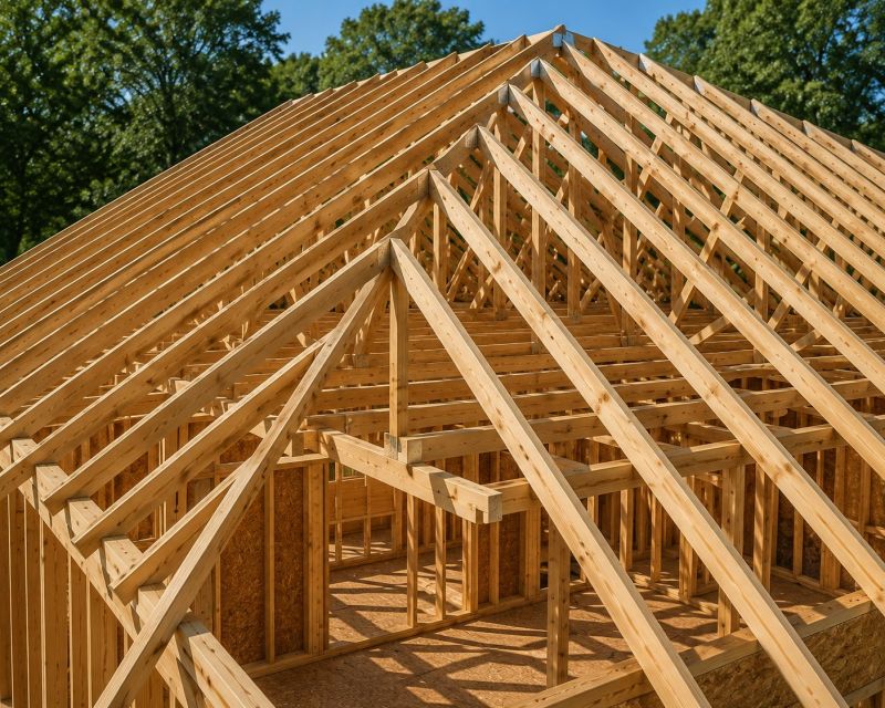 Hip Roof Framing in Wilmington, NC