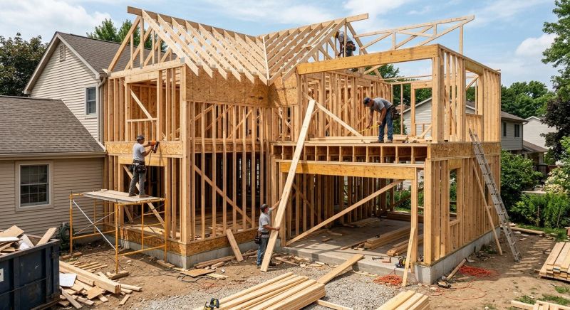 Renovation Framing in Wilmington, NC
