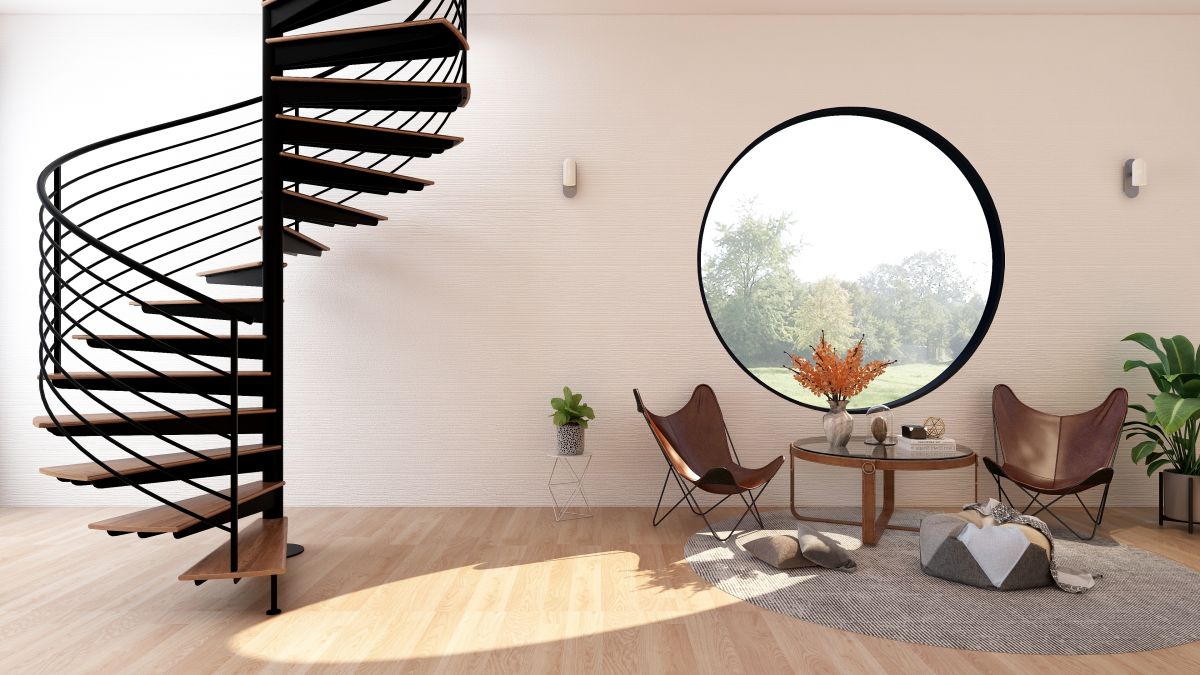 Spiral Staircase Installation in Kansas City, KS