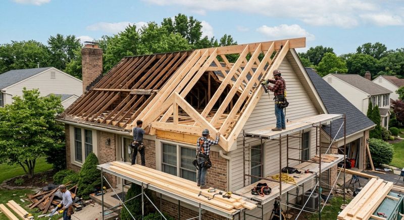 Structural Roof Framing in Wilmington, NC