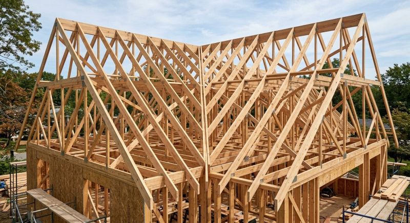 Structural Roof Framing in Wilmington, NC