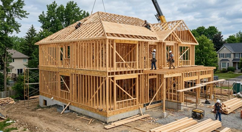 Timber Stud Framing in Wilmington, NC