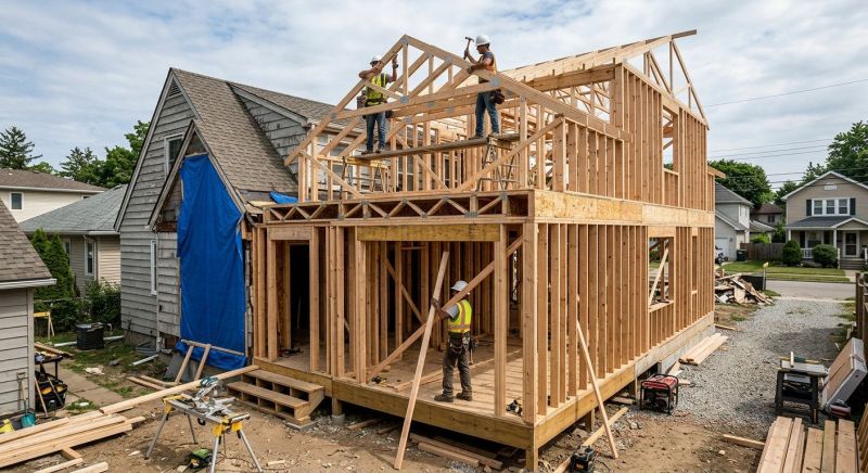 Timber Stud Framing in Wilmington, NC