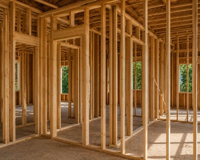 Timber Wall Installation in Wilmington, NC