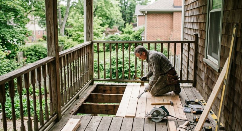 Wood Deck Repair in Seattle, WA