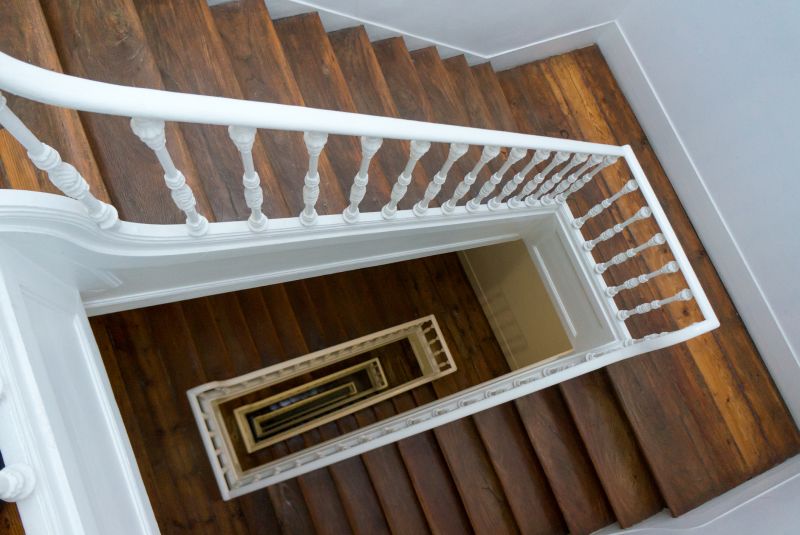 Elegant Wood Staircase