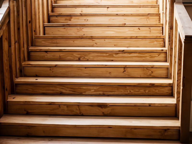 Wood Stairs Repair in Conroe, TX
