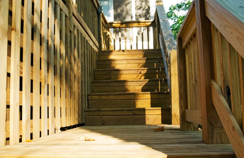 Wood Steps Replacement in Conroe, TX